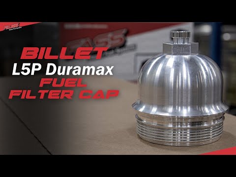 NEW for 2017+ L5P Duramax | Billet Fuel Filter Cap