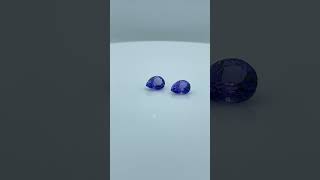 Tanzanita Gota 9x7mm - Vídeo
