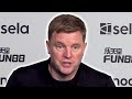 'I WOULDN'T swap Isak with anyone else IN THE WORLD!' | Eddie Howe | Newcastle 5-1 Sheffield United