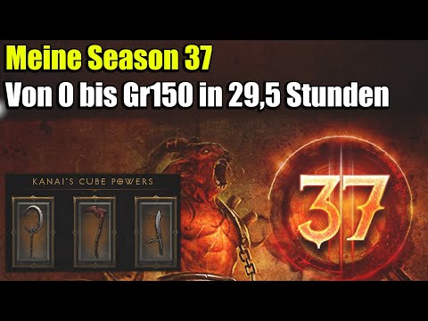 Diablo 3 | Season 37 | Von 0 bis Gr150 in 29,5 Stunden