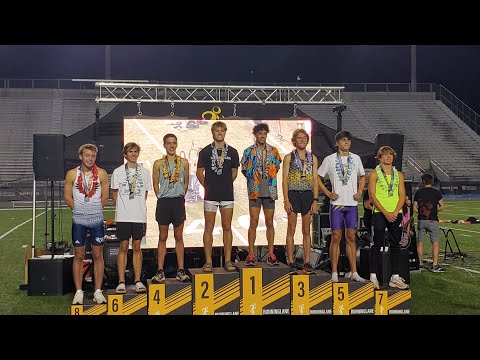 Boys Mile Fast Heat Running Lane Track Championship