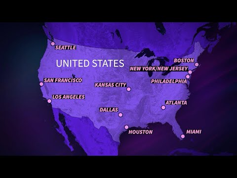 Video | ANIMATED MAP: Venues for the 2026 World Cup | AFP Animé