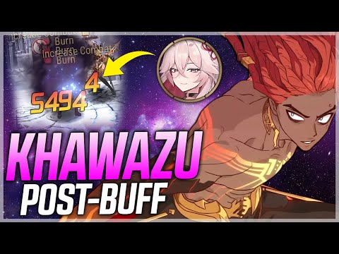 INFERNO KHAWAZU POST-BUFF (54000 DAMAGE ON BARUNKA!!) - Epic Seven