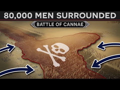 80,000 Men Surrounded - The Disaster of Cannae (216 BC) DOCUMENTARY