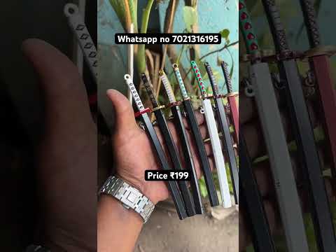 Demon’s Slayer Katana Keychain #demonslayer #demonslayeredit #trending #anime #animeedit #keychain