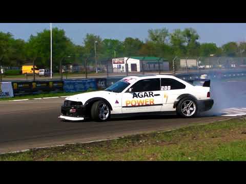 Drift BMW E36 Turbo GT3582 486HP 584Nm Hubert Matusiak Agar Power Drift Open r1 Motopark Toruń 2k18