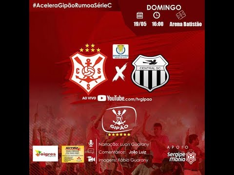 Sergipe x Central 2°Tempo Ao Vivo Série D