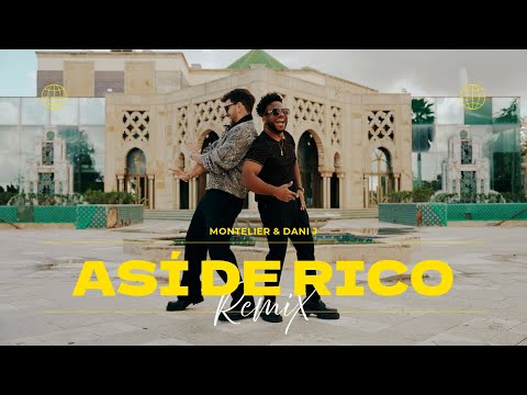 MONTELIER, DANI J - ASÍ DE RICO Remix (Official Video) #Bachata2025