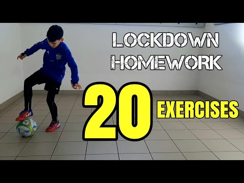 Ball Mastery Homework 🔥 Coerver Coaching at Home 👌⚽️ Тренировка Техники Дома