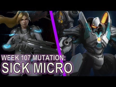Starcraft II: Sick Micro [Minimal Units]