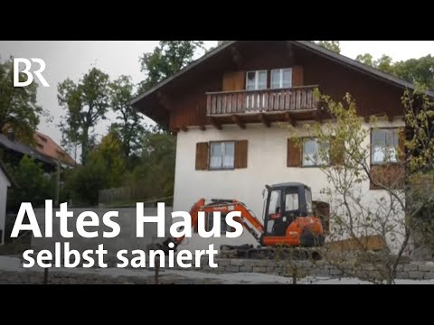 Umbau zum Energiesparhaus: Ehepaar saniert Altbau selbst | Schwaben + Altbayern | BR