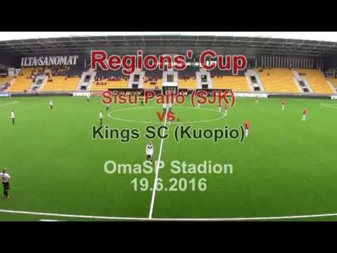 Regions cup: Sisu-Pallo (Seinäjoki) vs. Kings SC (Kuopio) 19.6.2016