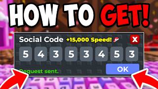How To EASILY GET Social Code in +1 Speed Keyboard Escape | Candy &amp; Chocolate! (Roblox)