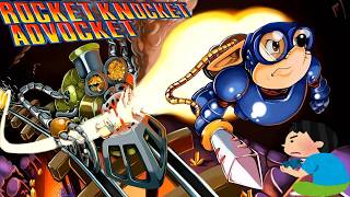 1993年 ロケットナイトアドベンチャーズ Rocket Knight Adventures レトロゲーム ゲームプレイ クリア動画