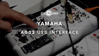 Video thumbnail for Yamaha AG03 USB Mixer | Gear4music Demo by Gear4music Guitars