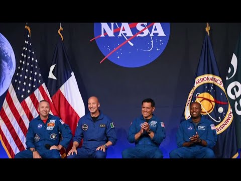 NASA reveals the four astronauts who will head to space for the Artemis III mission