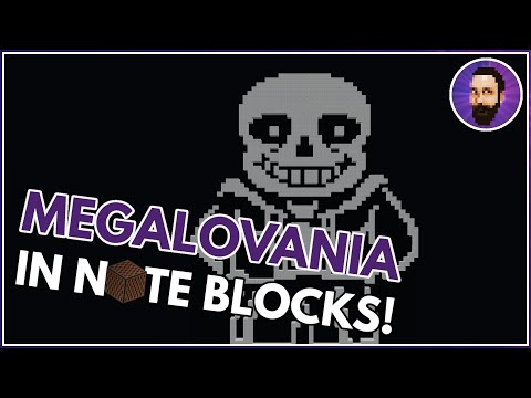 acatterz - Megalovania from Undertale ♪ Minecraft Note Block Song