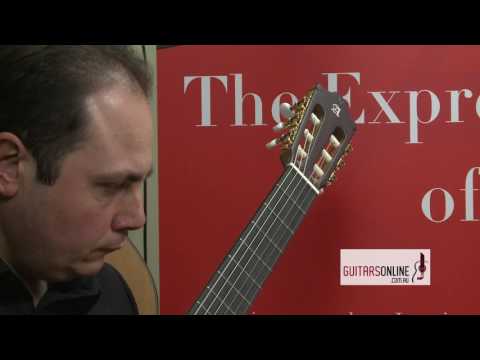 Alhambra Guitar, Model 7P Classic Open Pore-Wongaling by Paul Svoboda-Performed by: Giuseppe Zangari
