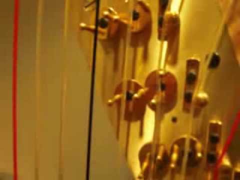 Harp rerivet because of buzz quieting