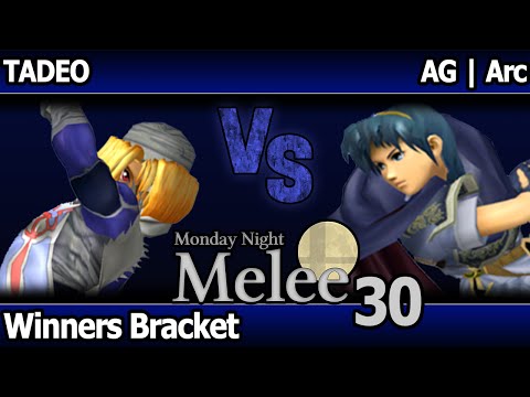 MNM 30 Melee - TADEO (Sheik, Luigi) vs AG | Arc (Marth) - Winners Bracket