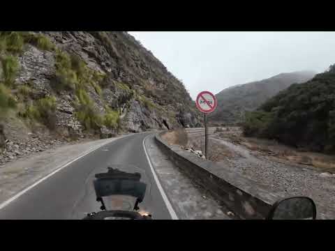 Salta Capital a Cachi en Moto - Cuesta del Obispo - Parque N. los Cardones - Recta del Tin Tin