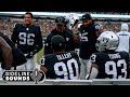 Best Sideline Sounds From Raiders’ Week 6 Win vs. Patriots: ‘Let's Go, 98!’ | Raiders | NFL
