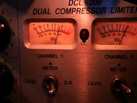Compression in Mastering with a DCL- 200 Summit Audio compressor. Audio SAMPLE comp on/off inside...