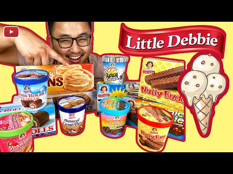 LITTLE DEBBIE ICE CREAM Review | Ranking WORST to BEST | Worth It⁉
