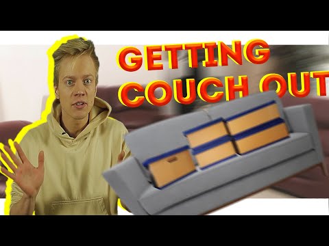 MOVING TIPS 2021 - MOVING A COUCH - MOVING HACKS