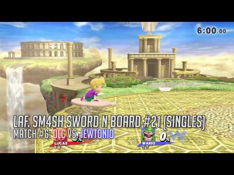 Laf. Sm4sh @ SnB 21 Singles (Match 6) - DLC (Lucas) vs. Jewtonio (Wario)
