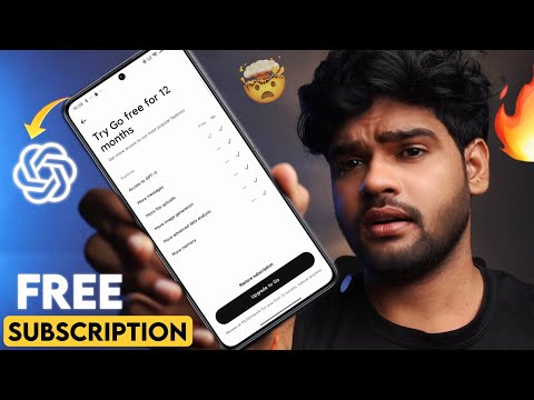 OpenAI's FREE GPT-5 Offer for India! (Don't Miss This) ✴️How To Clam Free Chatgpt Gpt Subscription ✅