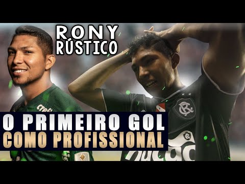 PRIMEIRO GOL DE RONY RÚSTICO COMO PROFISSIONAL