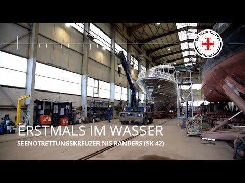 Neuer Seenotrettungskreuzer NIS RANDERS zieht um