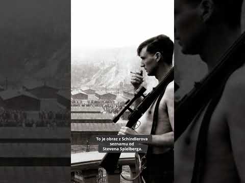 Poprava Amona Götha: Schindlerův seznam vs. realita  #historie #ww2 #dejepis #dejiny #2sv #history