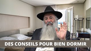 DES CONSEILS POUR BIEN DORMIR