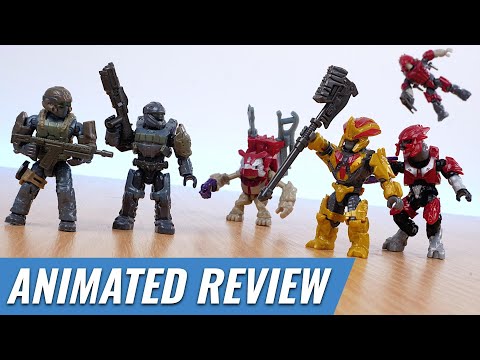 Banished Garrison - Animated Review (Halo Mega Construx)