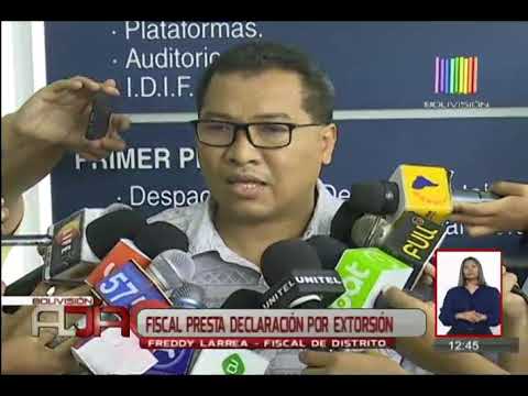 Fiscal de Camirí fue aprehendido y trasladado a Santa Cruz