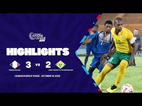French Guiana 3-2 Saint Vincent & the Grenadines