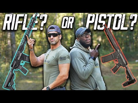 AR-15 Pistol vs AR-15 Rifle