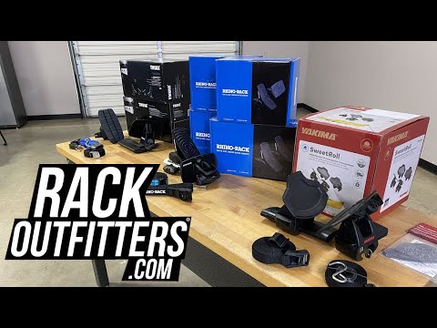 Yakima vs Thule vs Rhino-Rack Horizontal Kayak Carriers: DockGlide, Nautic, SweetRoll