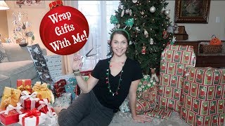 Wrap Gifts With Me! Christmas 2018! Watch me wrap Christmas gifts!