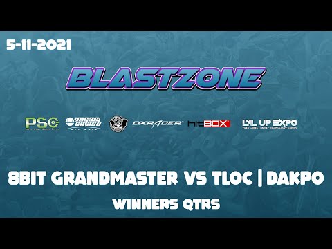 PSG Blastzone - 8BIT | Grandmaster (Palutena) vs TLOC | Dakpo (Diddy Kong) - WQ