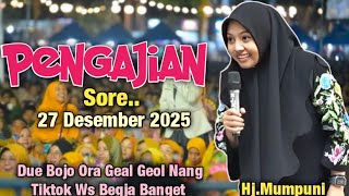 Download lagu Pengajian Sore Due Bojo Ora Geal Geol Nang Tiktok ws Begja Banget || Ust. Mumpuni Handayayekti 2025 mp3