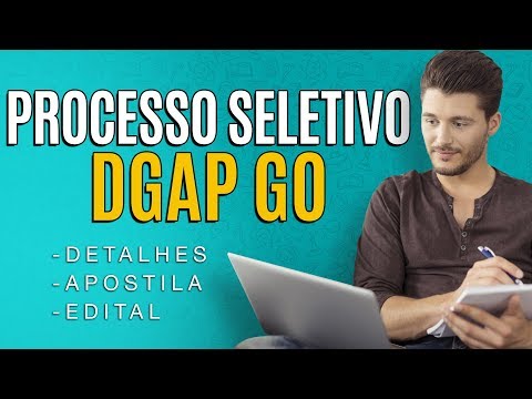 Processo Seletivo DGAP GO 2019 - Edital e Apostila Vigilante Penitenciário