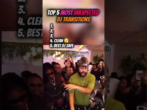 TOP 5 MOST UNEXPECTED DJ TRANSITIONS