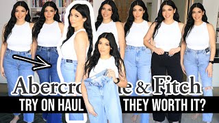 Do Abercrombie & Fitch Jeans Live Up to the Hype? | Honest Try-On Haul