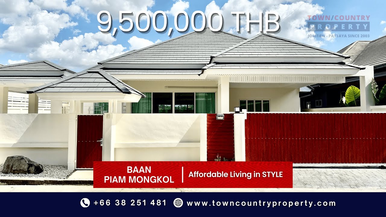 Most Buyers Miss Villas Like This! Fully Renovated Huay Yai Pool Home