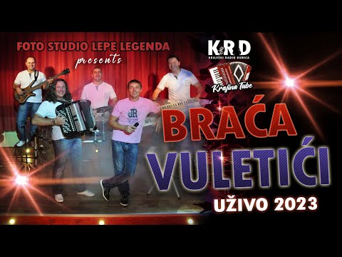 Braća Vuletići - Oj djevojko Milijana - Crnogorski Miks (Uživo 2023)