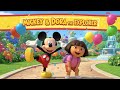 Dora Mickey L Adventure Fun 3D Story For Kids Dora The Explorer Meets Mickey Mouse