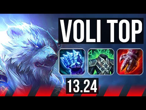 VOLI vs SION (TOP) | 65% winrate | KR Master | 13.24